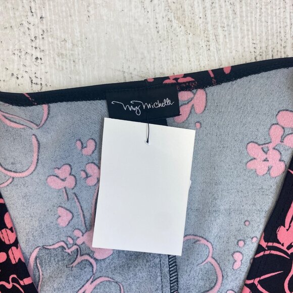 M | Floral Asymmetrical Wrap Dress - Picture 5 of 5